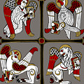 Symbols of the four Evangelists